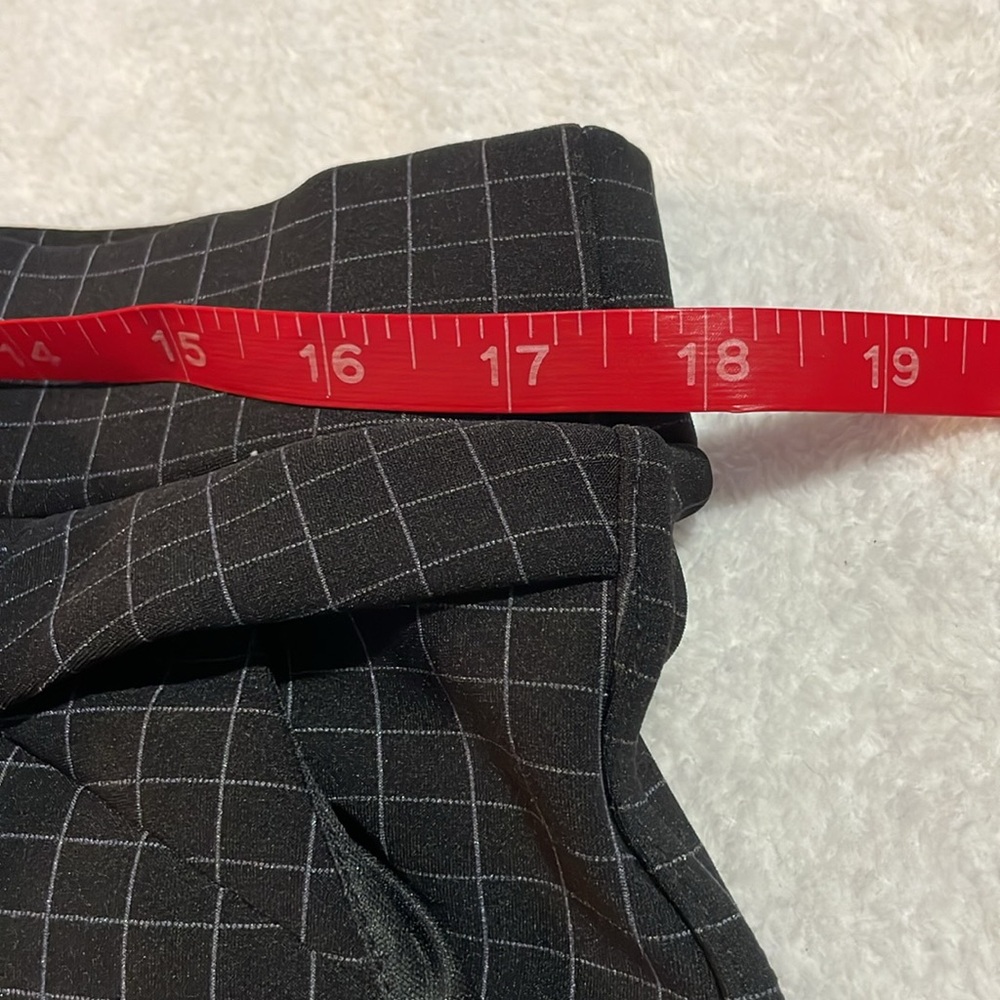 Maze Collection Black and White Checkered Pants - Picture 6 of 10